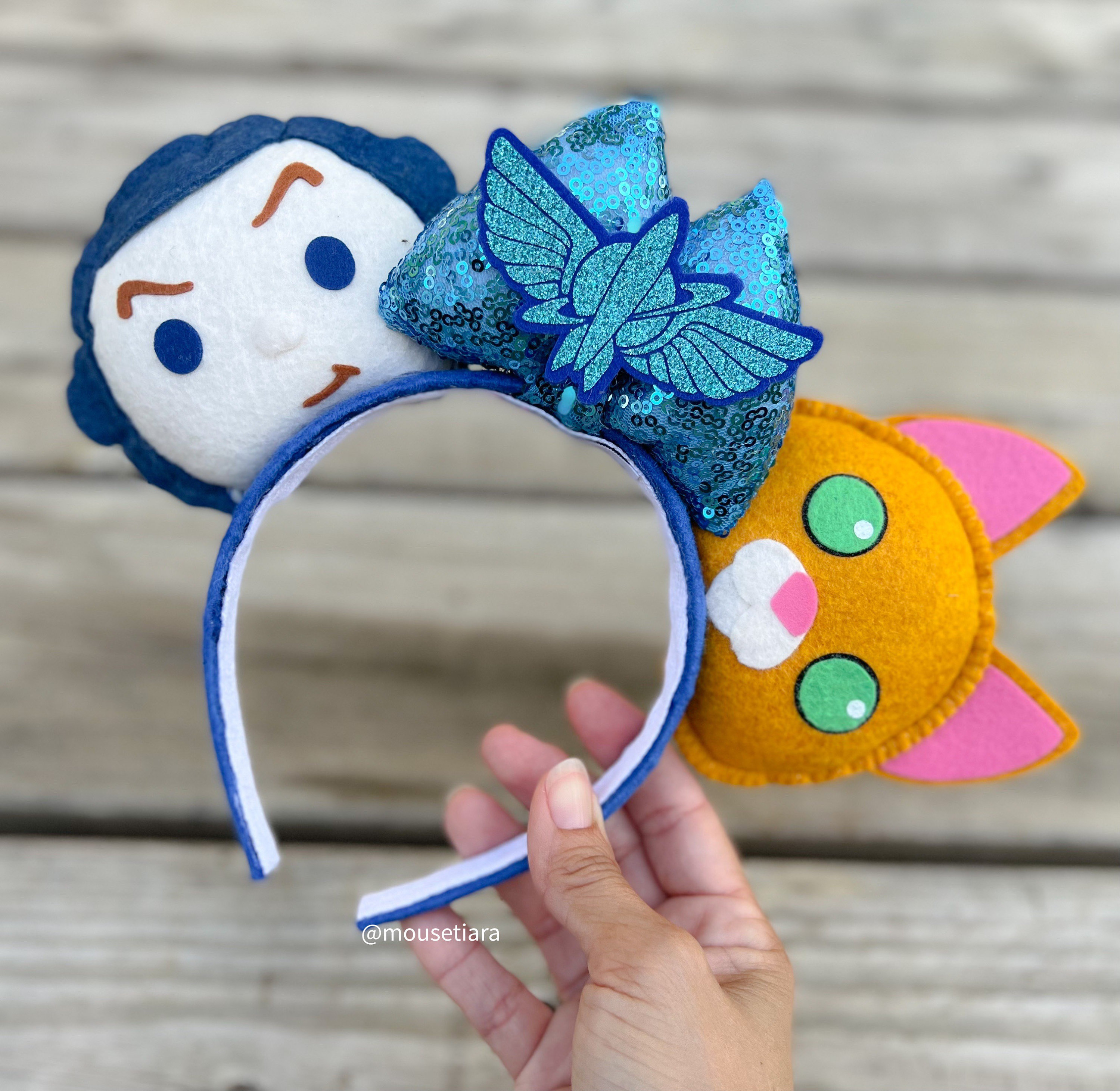 Disney Buzz Lightyear Sox the Cat Space Mickey Minnie Mouse Ears Headband NWT Toy Story Buzz Lightyear and Woody Inspired Mouse Ears  main image 4