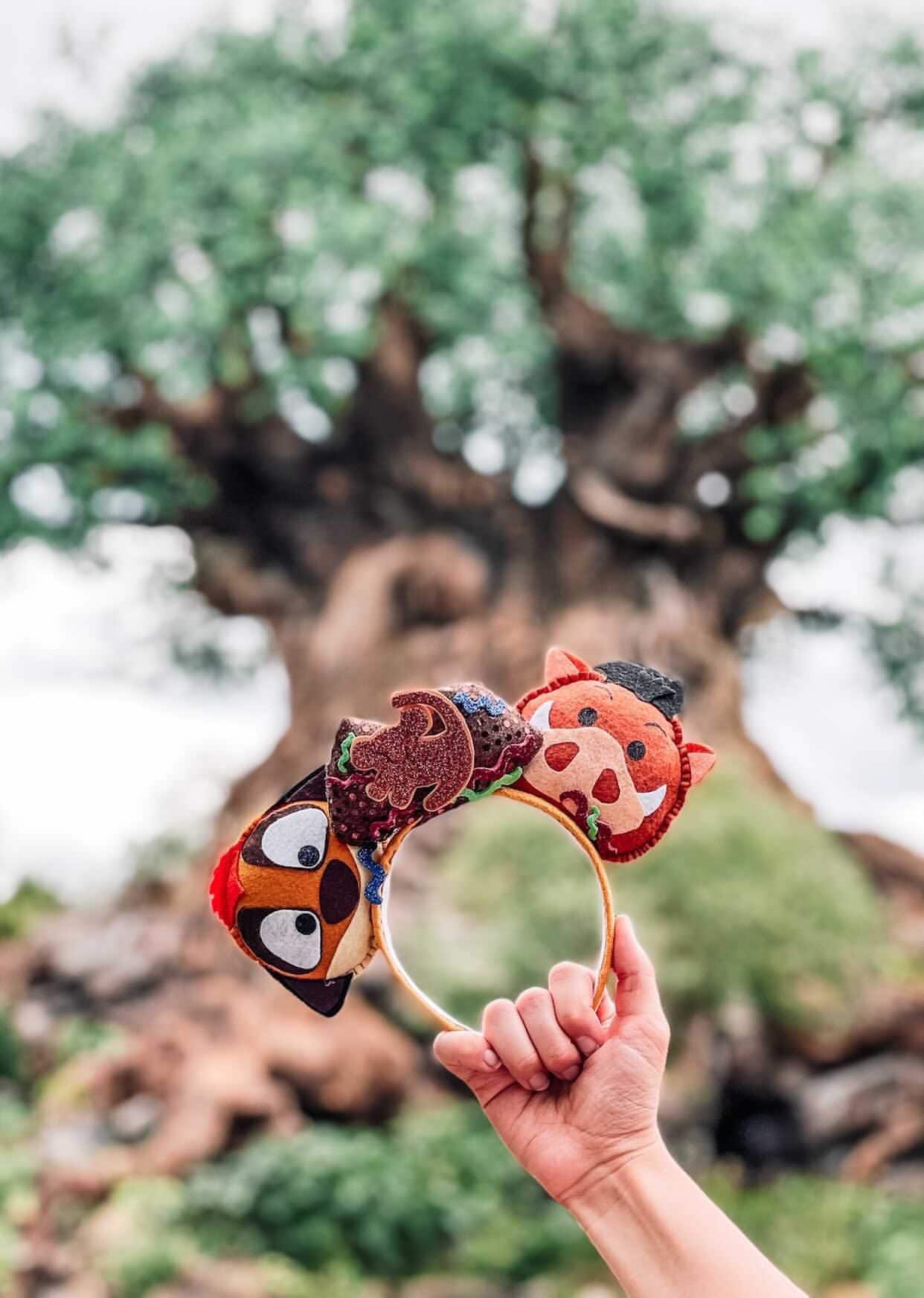 CLGIFT Lion King Mickey Ears Headband – Animal Kingdom Mouse  display picture 2