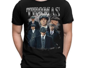 Thomas Shelby Collage T-Shirt, Men's and Women's Sizes Tee (MOV-72542)