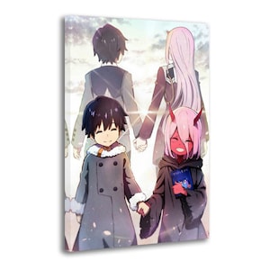 Darling in The Franxx Zero Two Canvas Print – Anime Wall Art Poster