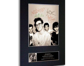 The Smiths Signed Autograph Canvas Print – Band Wall Art Decor