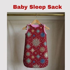 Baby Sleep Sack Sewing Pattern | Wearable Blanket, Sleeping Bag (PDF Download)