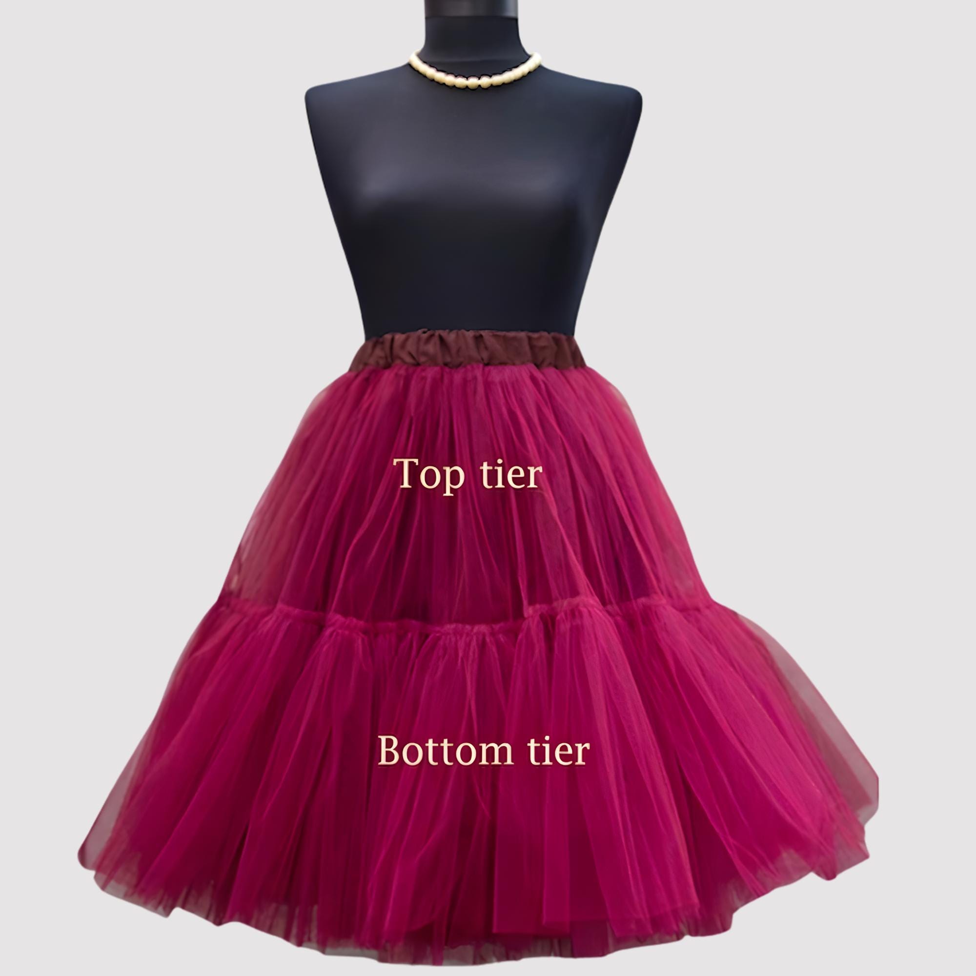 Ribbon Tulle Skirt - Etsy Canada