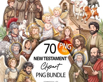 New Testament Bible PNG Clipart transparent background Biblical people saint religious clipart biblical character Christian for kids Jesus