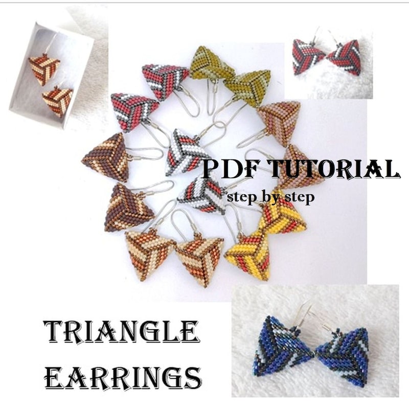 Beaded Triangle Patterns - Etsy