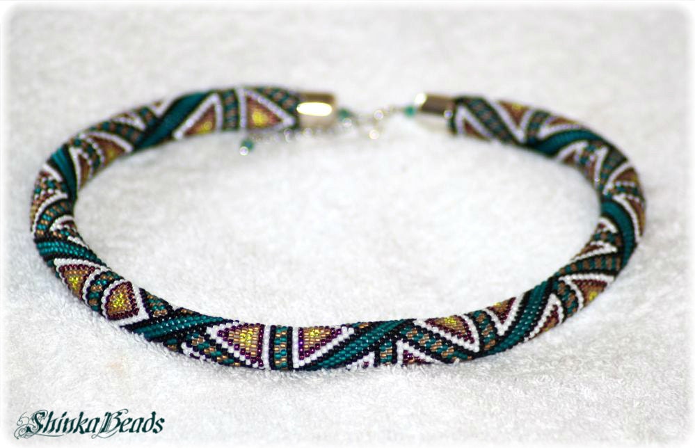 Beaded Triangle Patterns Etsy