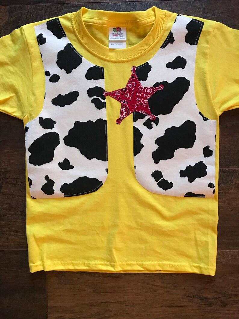 Toy Story Shirt Applique Shirt Cowboy Woody Shirt Toy | Etsy