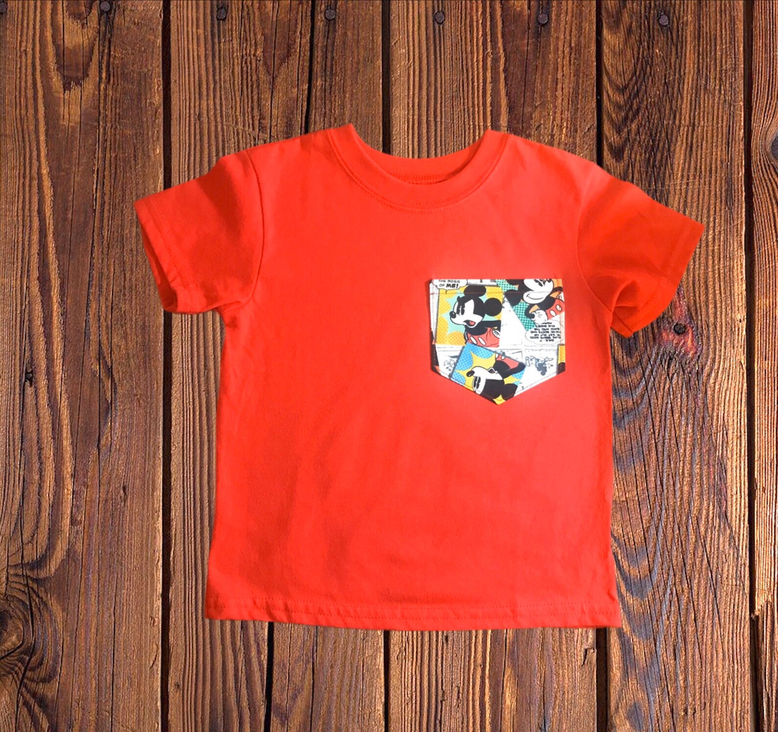 Disney Mickey Mouse Shirt Mickey Pocket Tee Shirt Mickey | Etsy