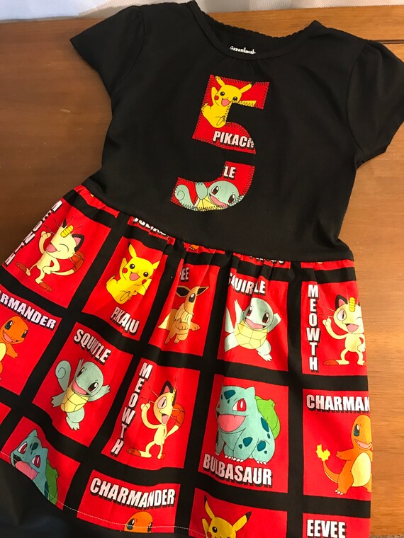 pokemon birthday dress Yellow Pikachu Inspired by Pokemon Swing Vintage 1950S Dress with Headband, Yellow / M