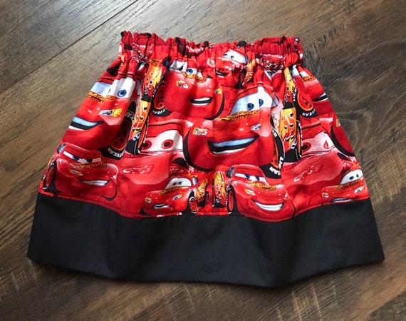 Disney Cars Skirt Lightening Mcqueen Girls Skirt Cars Birthday