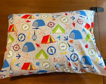 camping themed pillow cases