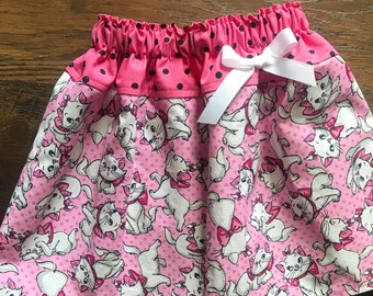 Disney Aristocats Skirt, Marie Birthday Skirt, Aristocats Skirt, Aristocats Birthday, Kitten Birthday, Disney 1st Birthday Outfit