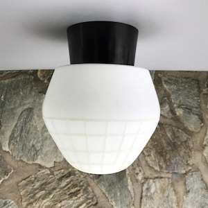 Mid-century Hand Painted Flush Mount | Wall Light | Sconce | Ceiling Light no. 48
