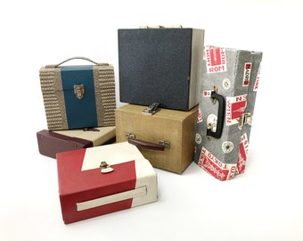 Vinyl storage | cassette holder | harmonica record case | box for 7" single | Cheney