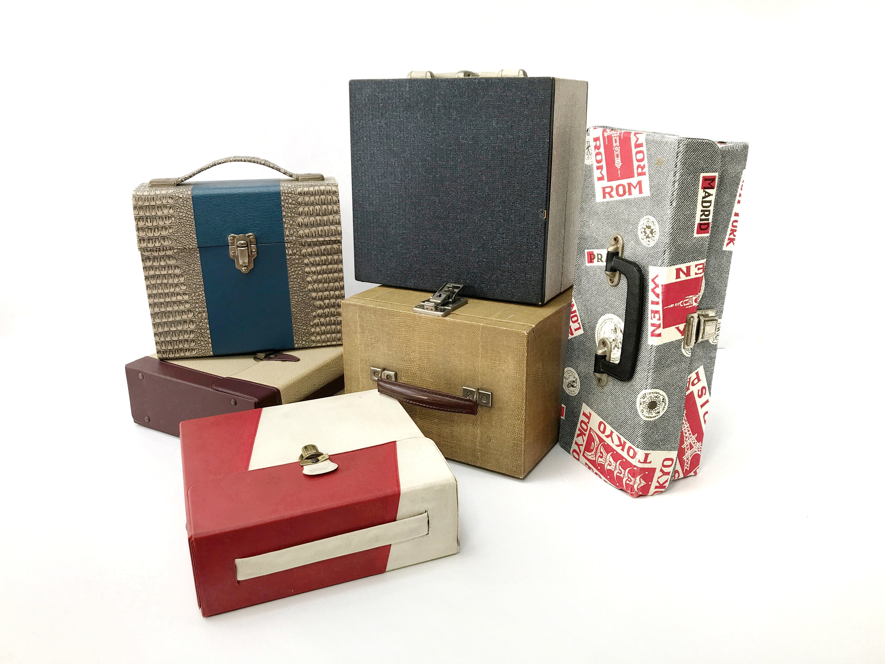 Vinyl storage | cassette holder | harmonica record case | box for 7" single | Cheney