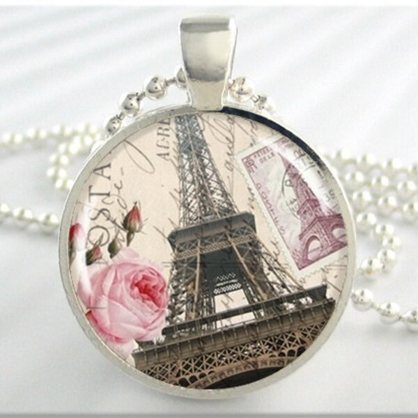 Eiffel Tower Pendant Etsy