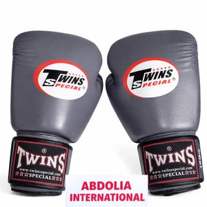 Professional Boxing Training Gloves – Synthetic Leather, Multi-layer Padding, Hook & Loop Strap
