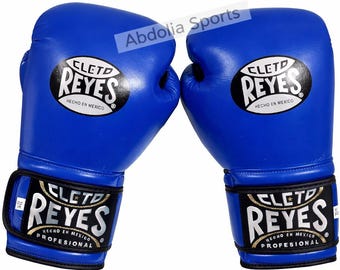 Niebieskie rękawice bokserskie do treningu, sparingów, kickboxingu, MMA, muay thai