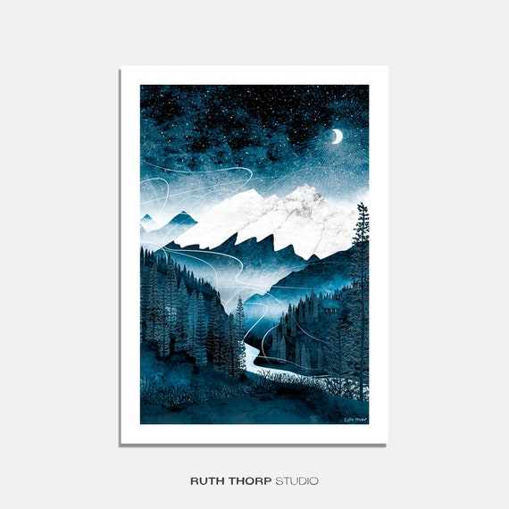Tramontana Art Print: A4, A3, A2, A1