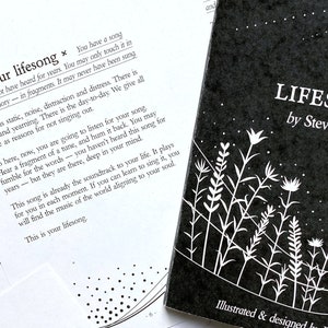 Lifesongs by Steve Thorp. Illustrated & designed by Ruth Thorp. Poetry. image 3