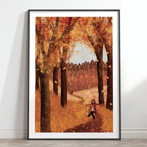 Autumn Art Print: A4, A3, A2, A1