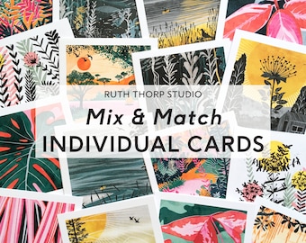 Individual Greetings Cards: Mix & Match Designs