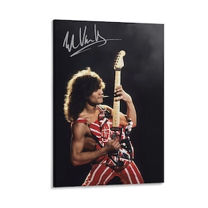 Eddie Van Halen Art - Etsy