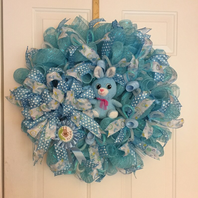 Baby Boy Wreath Shower It S A