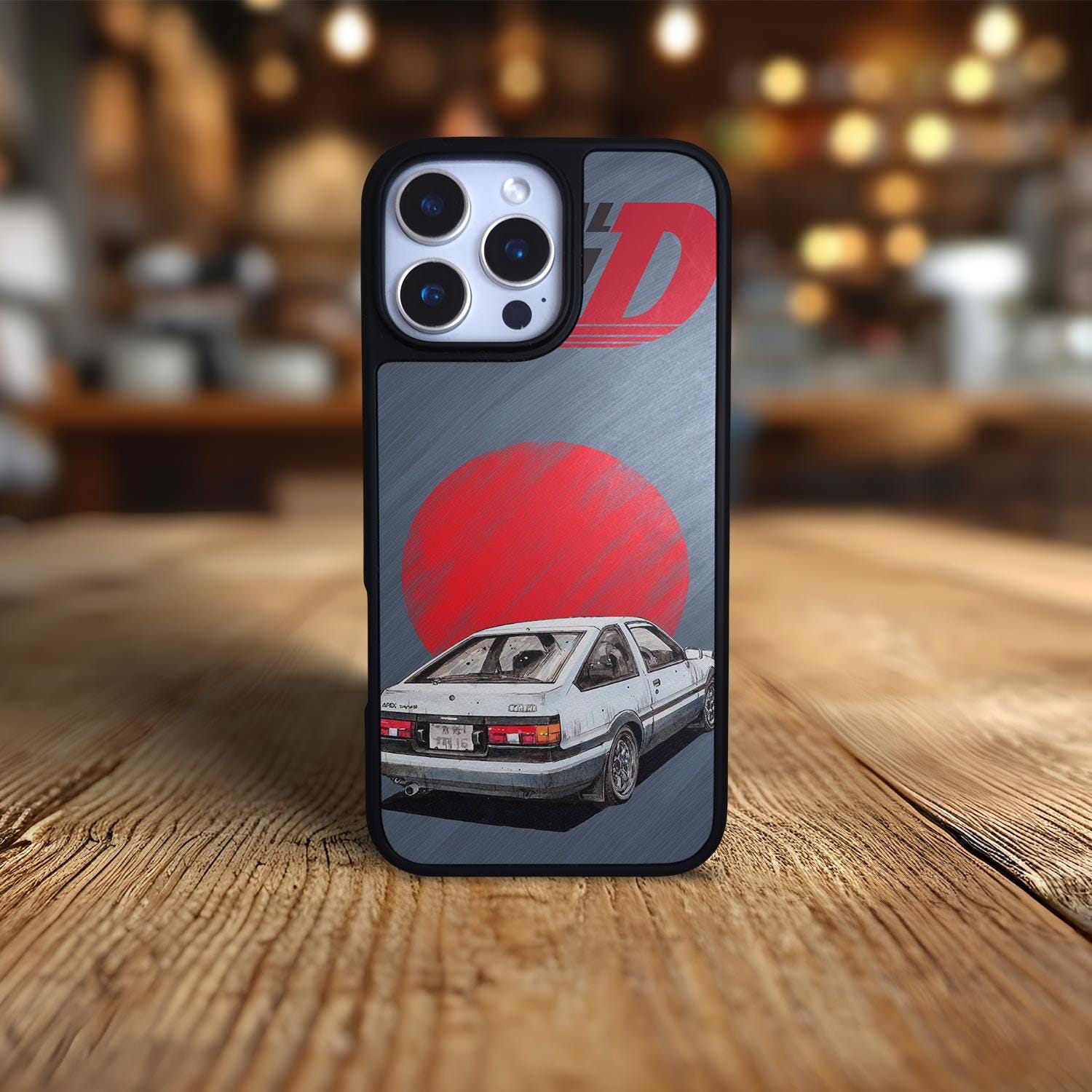 Case Computer Ae86 Japanese JDM AE86 Sleek Matte Black Phone Case for iPhone 11 12 13 14 ...