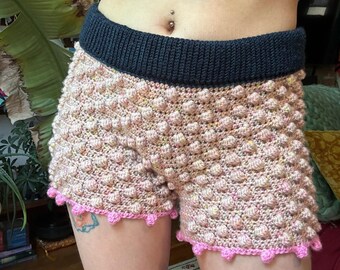 Crochet Bobble Shorts Pattern