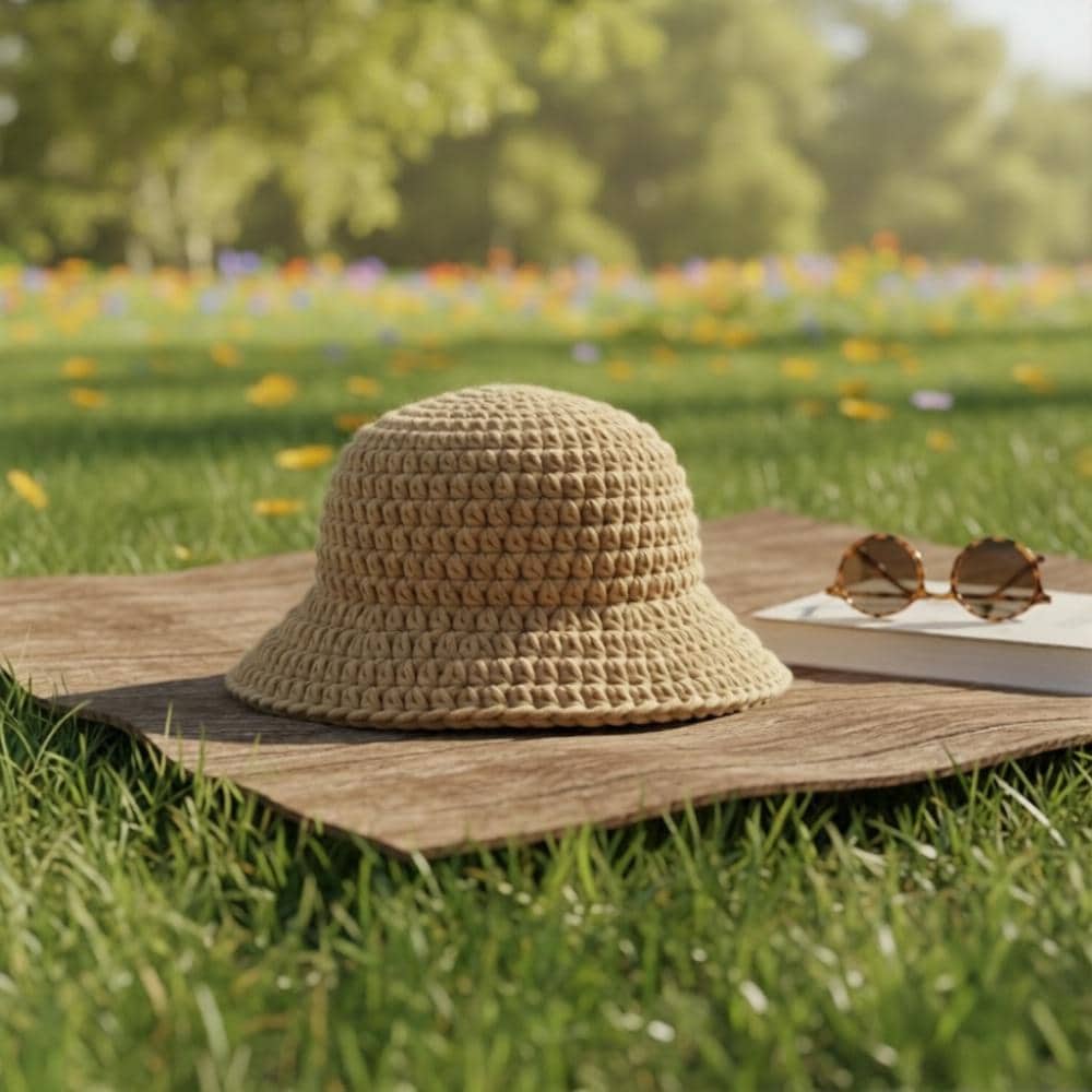 Beginner Crochet Bucket Hat Pattern Single Stitch