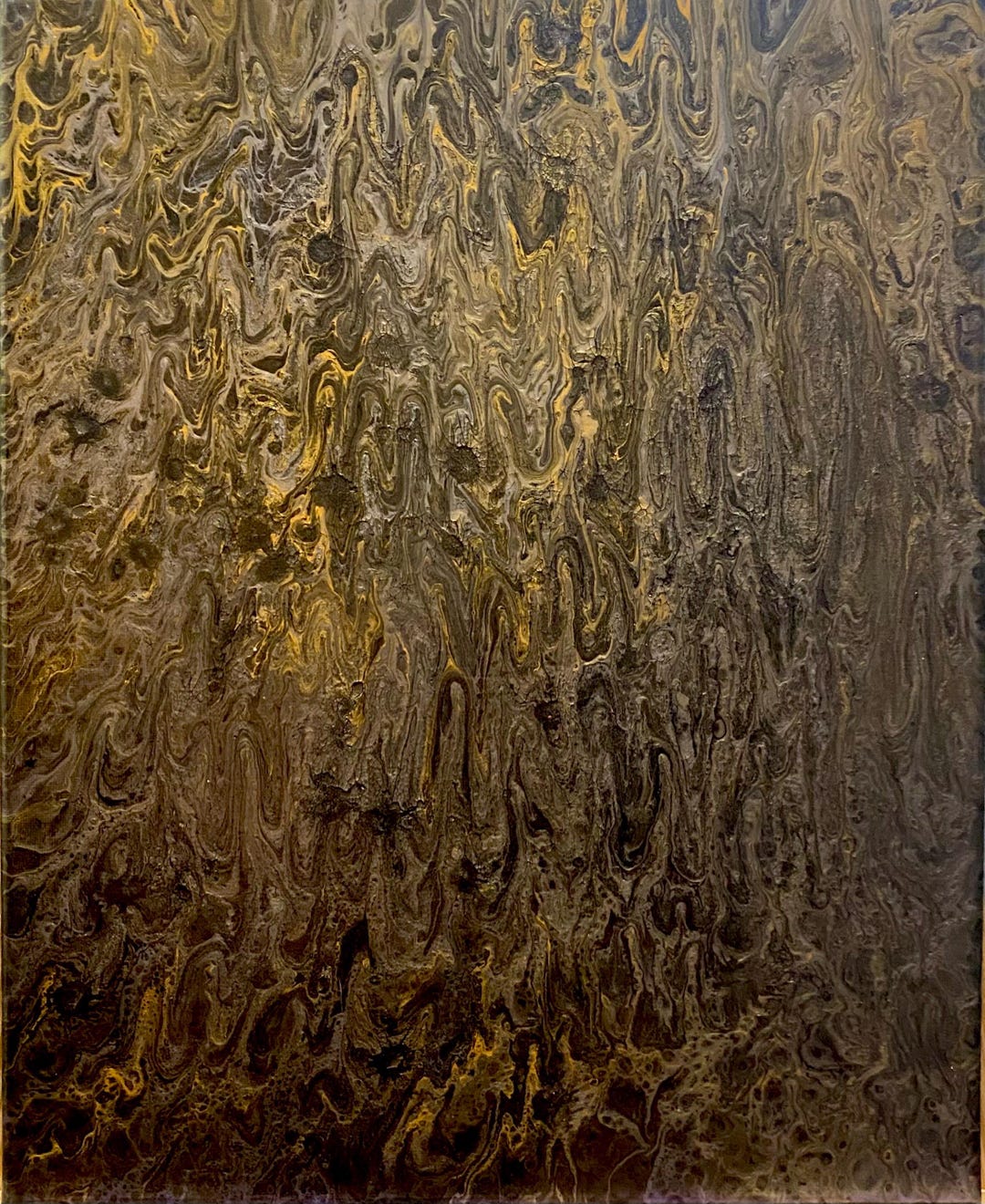 Unframed Original Abstract Painting, ‘dystopia’ - Etsy