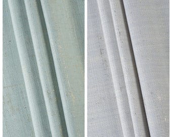 Linen Blend Roman Shades. Textured Custom Size Window Blinds for Coastal/ Modern Dining, Bedroom, Kitchen, Office, Study, Bathroom, Nursery.