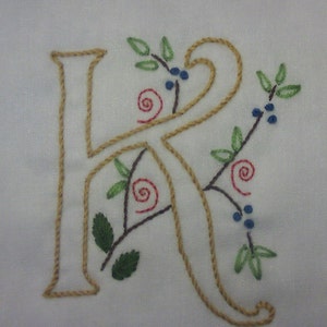 Alphabet Soup Embroidery-Quilt Pattern image 3