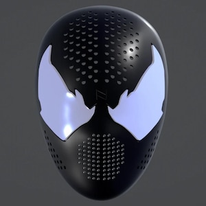 Spiderman Ps5 Symbiote Faceshell STLFILEDIGITALDOWNLOADONLY