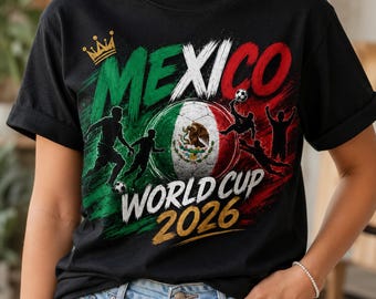 Mexico World Cup 2026 El Tri Soccer PNG Design (Digital Download)
