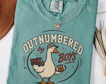 Funny Boy Mom Shirt, Raising Boys Chaos Tee, Cute Mama Gift, Mother’s Day Shirt, Mom of Boys T-Shirt, Trendy Retro Mom Tee