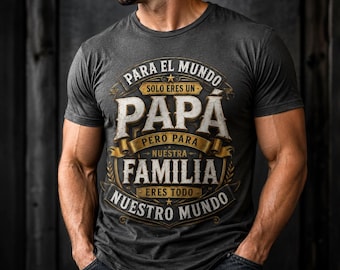 Spanish Dad PNG, Distressed Papa Family Design (Digital Download)