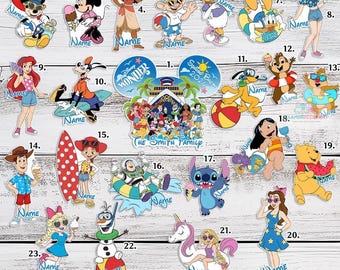 Personalized Disney Cruise Door Magnets, Family Magnet 1st Cruise Magnet, Spring Break 2026 Magne,t Summer Break 2026 Magnets, Disney Magnet
