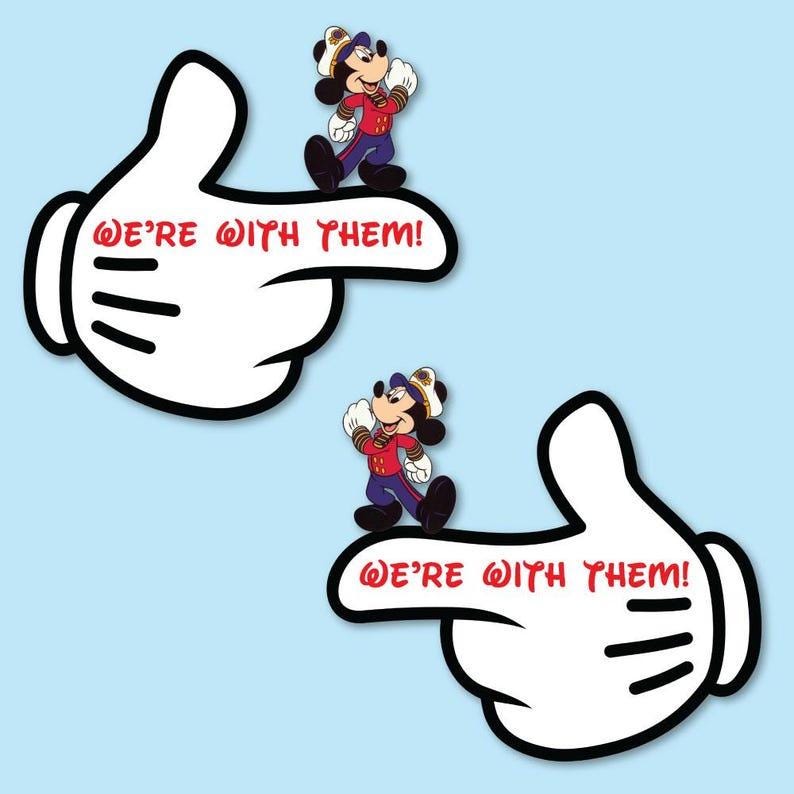 Mickey pointing hand - Etsy 日本