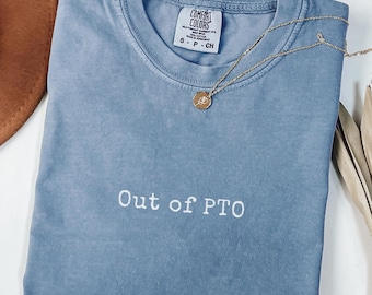 Camiseta "Sin tiempo libre remunerado", camiseta divertida para el agotamiento corporativo, ropa de oficina sarcástica, camiseta para trabajar desde casa, camiseta con humor inexpresivo, Comfort Colors