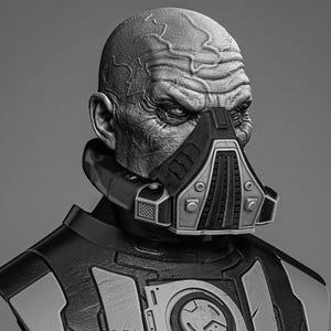 Darth Malgus statue bust