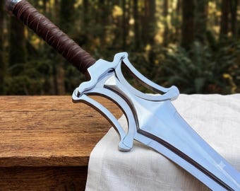 Fully Functional He-Man Power Sword, Handmade Stainless Steel sword with leather sheath