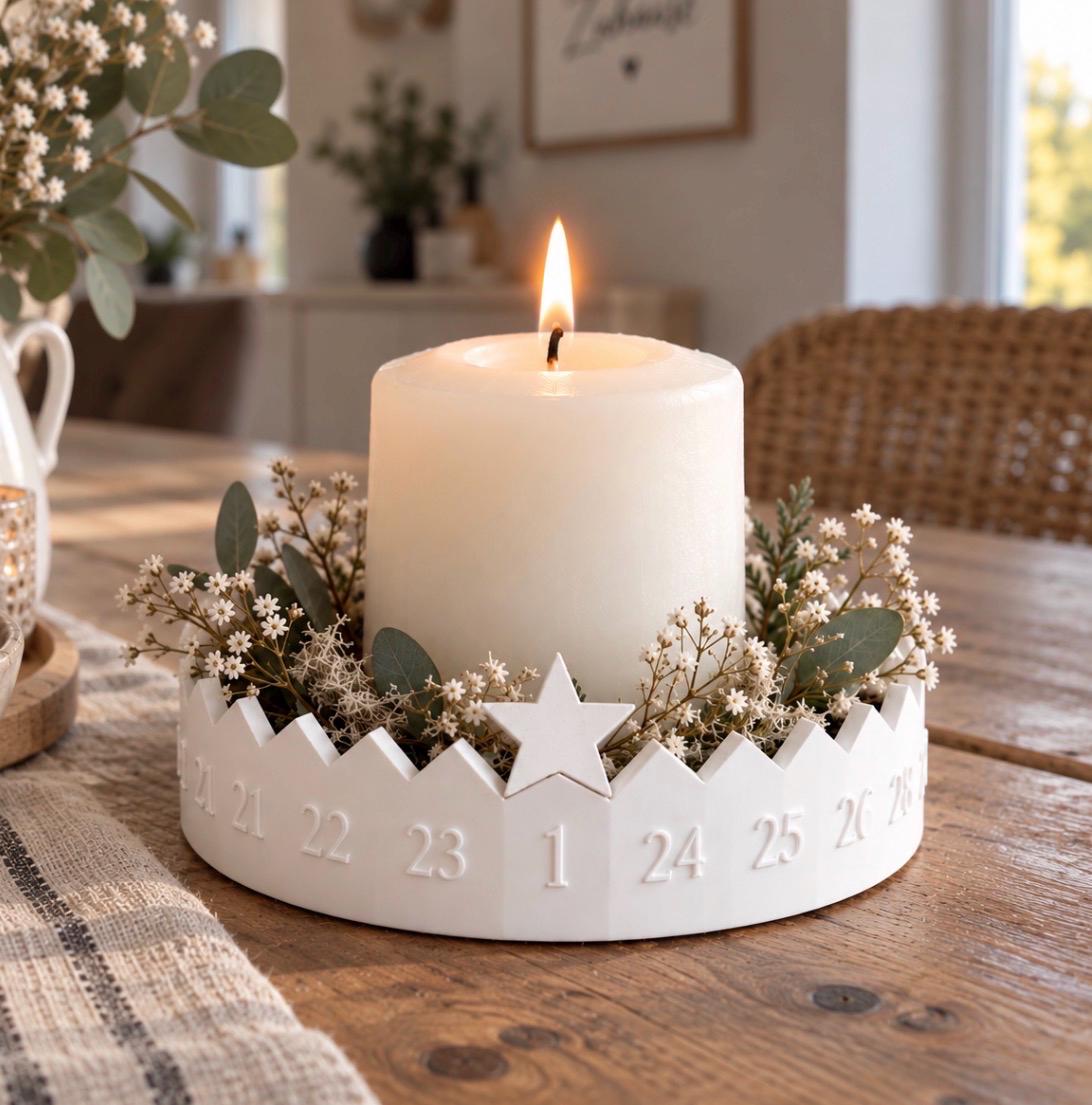Adventskranz klassisch