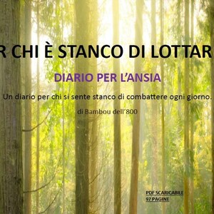 Diario ansia PDF - Diario guidato per calmare la mente - Journal terapeutico - 97 pagine stampabili