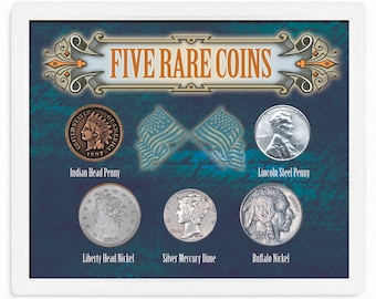 Five Rare Coins - Etsy