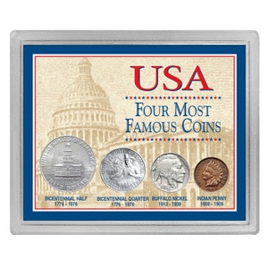 USA Four Most Famous Coins