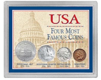 USA Four Most Famous Coins
