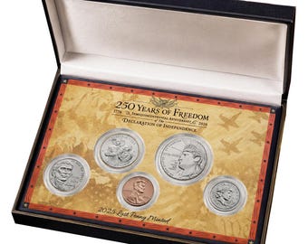 United States Semiquincentennial 250th Anniversary Coin Set - Brilliant Uncirculated