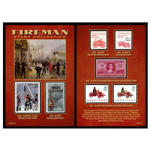 Fireman Stamp Collection